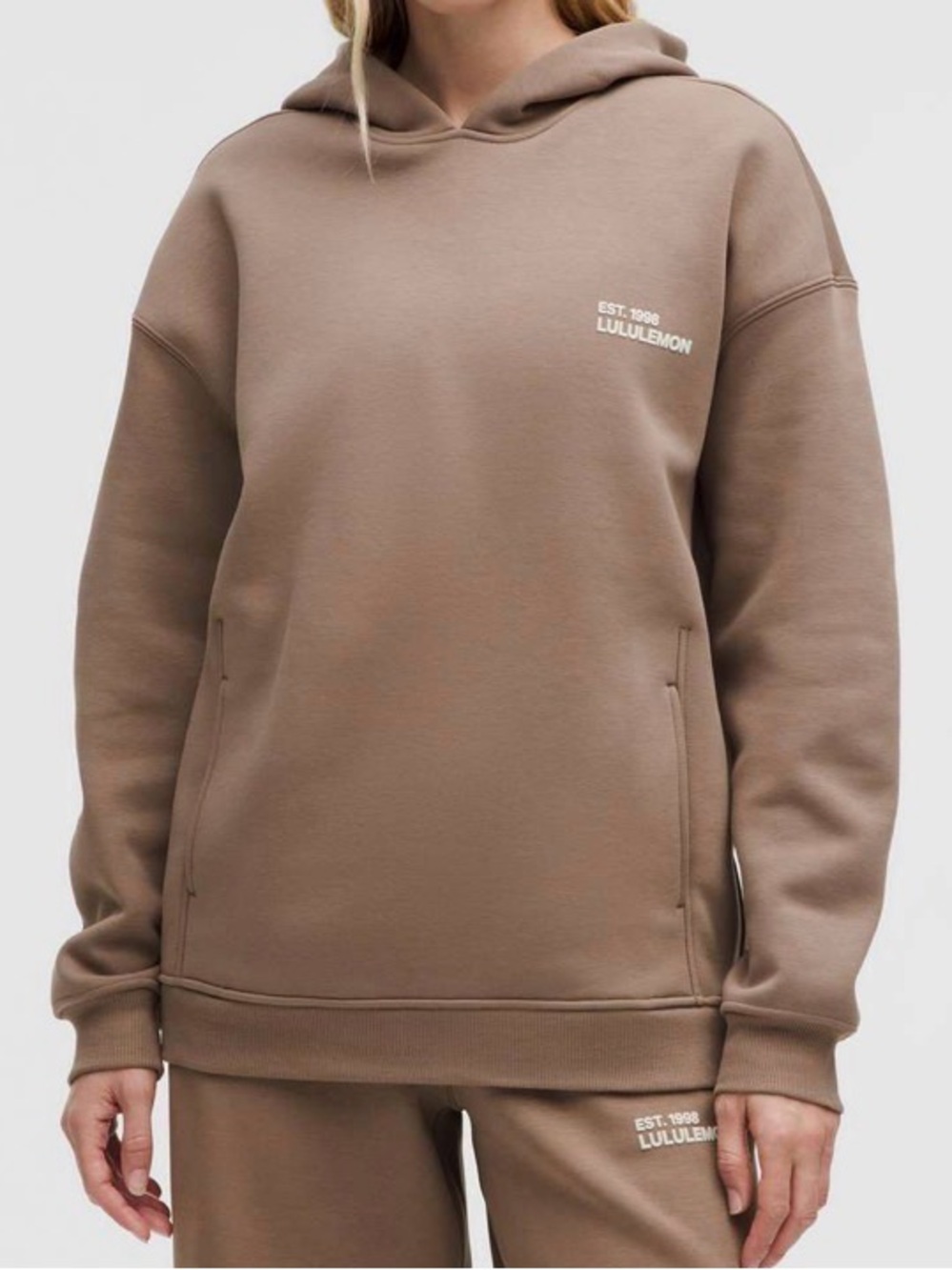 Lululemon Heavyweight Fleece Oversized Hoodie ~ XXS ~ Taupetastic